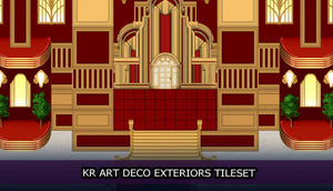 KR Art Deco Exteriors Tileset