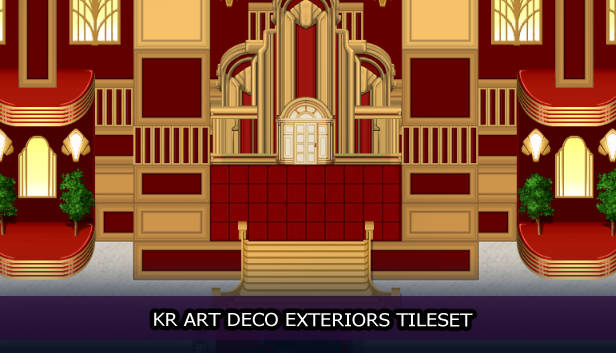 KR Art Deco Exteriors Tileset