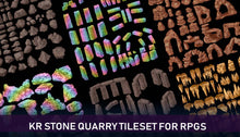 Load image into Gallery viewer, KR Stone Quarry Tileset
