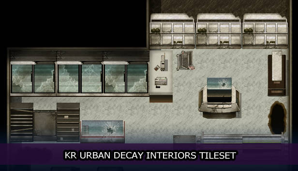 KR Urban Decay Interior Tileset