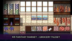 KR Fantasy Market - Grocery Tileset
