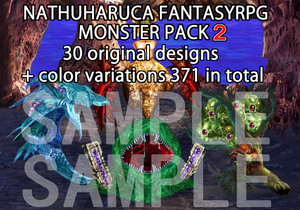 NATHUHARUCA Fantasy RPG Monster Pack 2