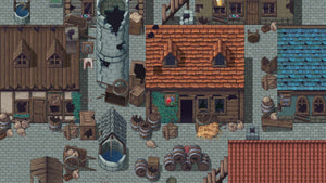 Winlu Fantasy Tileset - Destroyed Exterior
