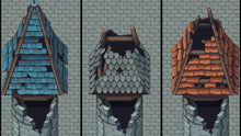 Load image into Gallery viewer, Winlu Fantasy Tileset - Destroyed Exterior
