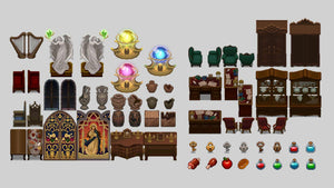 Dark Castle Assets Top View Ver