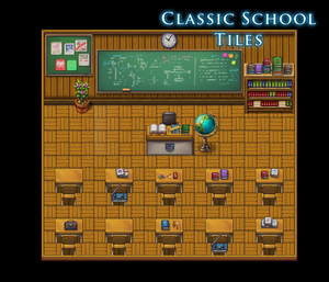 Classic School Tiles