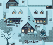 Load image into Gallery viewer, Winlu Fantasy Tileset - Exterior Winter
