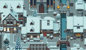 Winlu Fantasy Tileset - Exterior Winter