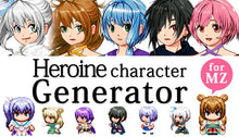 Load image into Gallery viewer, Heroine Character Generator for MZ