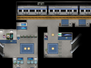 KR Transportation Station - Subway and Train Tileset