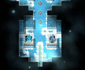 KR Elemental Dungeon Tileset - Celestial Flora Ice Time