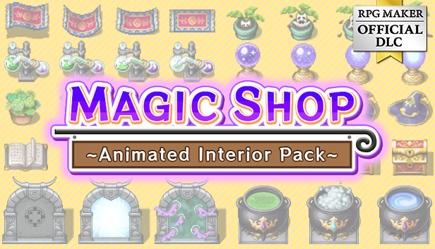 Magic Shop - Animated Interior Pack