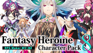 Fantasy Heroine Character Pack 8