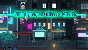 Winlu Cyberpunk Tileset - Exterior