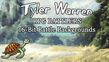 Load image into Gallery viewer, Tyler Warren RPG Battlers - 16 Bit Battle Backgrounds
