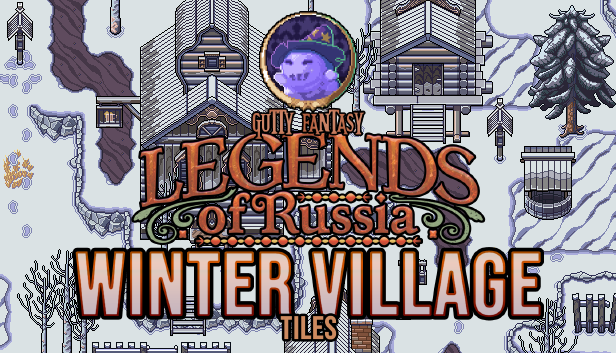 Legends of Russia - Winter Village Tiles