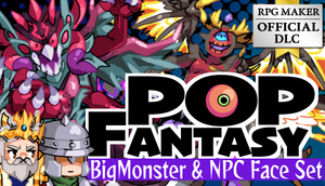 Pop Fantasy Big Monster and NPC Face Set