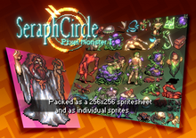 Load image into Gallery viewer, Seraph Circle Pixel Monster 1
