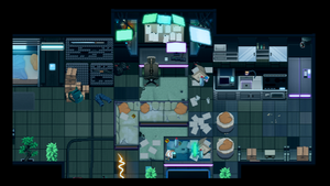 Winlu Cyberpunk Tileset - Interior