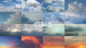 Spectacular Skies Background Art