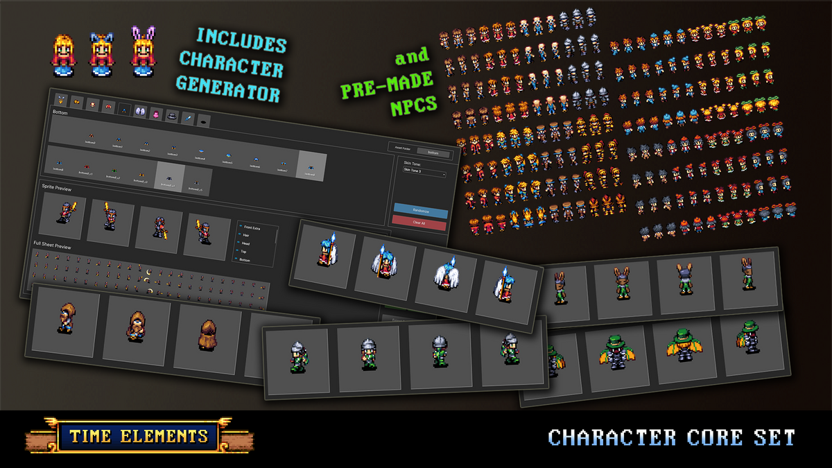 Time Elements - Character Core Set – KOMODO Plaza (US)