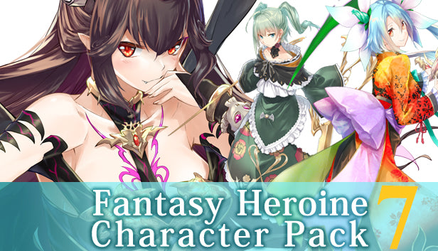 Fantasy Heroine Character Pack 7