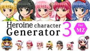 Heroine Character Generator 3 for MZ