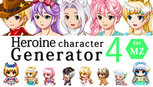 Load image into Gallery viewer, Heroine Character Generator 4 for MZ
