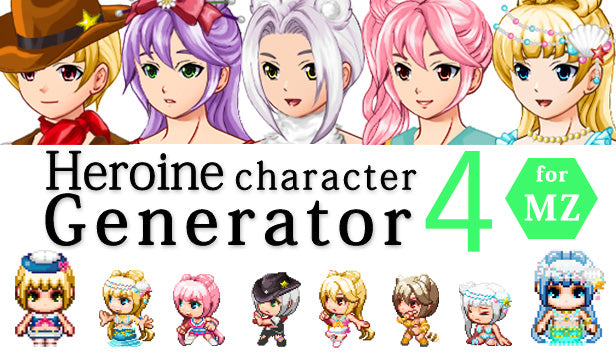 Heroine Character Generator 4 for MZ
