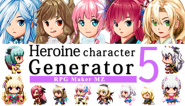 Heroine Character Generator 5 for MZ