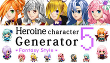 Load image into Gallery viewer, Heroine Character Generator 5

