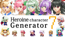 Load image into Gallery viewer, Heroine Character Generator 7