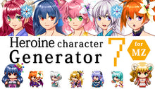 Load image into Gallery viewer, Heroine Character Generator 7 for MZ