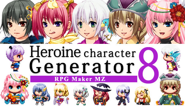 Heroine Character Generator 8 for MZ