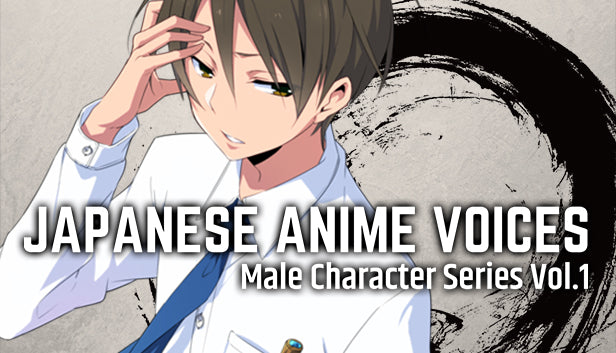 Japanese Anime Voices: Male Character Series Vol.1
