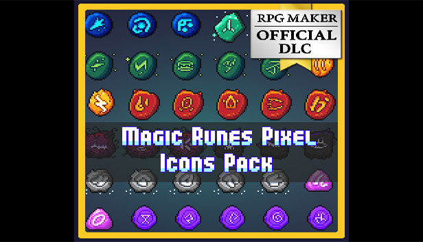 Magic Runes Pixel Icons Pack