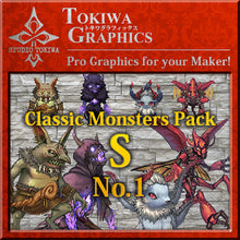 Load image into Gallery viewer, TOKIWA GRAPHICS Classic Monsters Pack S No.1