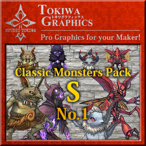 TOKIWA GRAPHICS Classic Monsters Pack S No.1