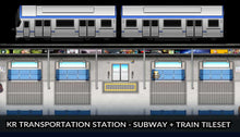 Load image into Gallery viewer, KR Transportation Station - Subway and Train Tileset
