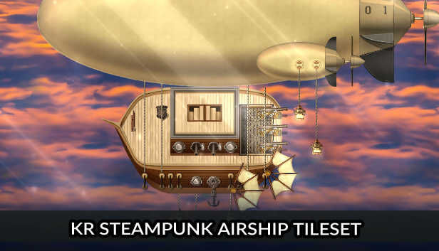 KR Steampunk Airship Tileset