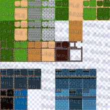 Load image into Gallery viewer, Krachware Fantasy Town Exterior Tileset
