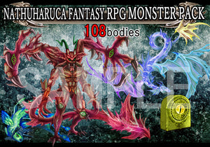 NATHUHARUCA Fantasy RPG Monster Pack