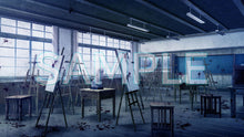 Load image into Gallery viewer, Minikle&#39;s Background CG Material Collection Abandoned School Horror part01 A
