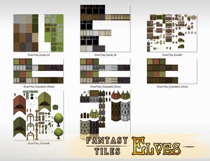 Fantasy Tiles - Elves
