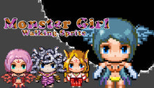Load image into Gallery viewer, Monster Girl Walking Sprite
